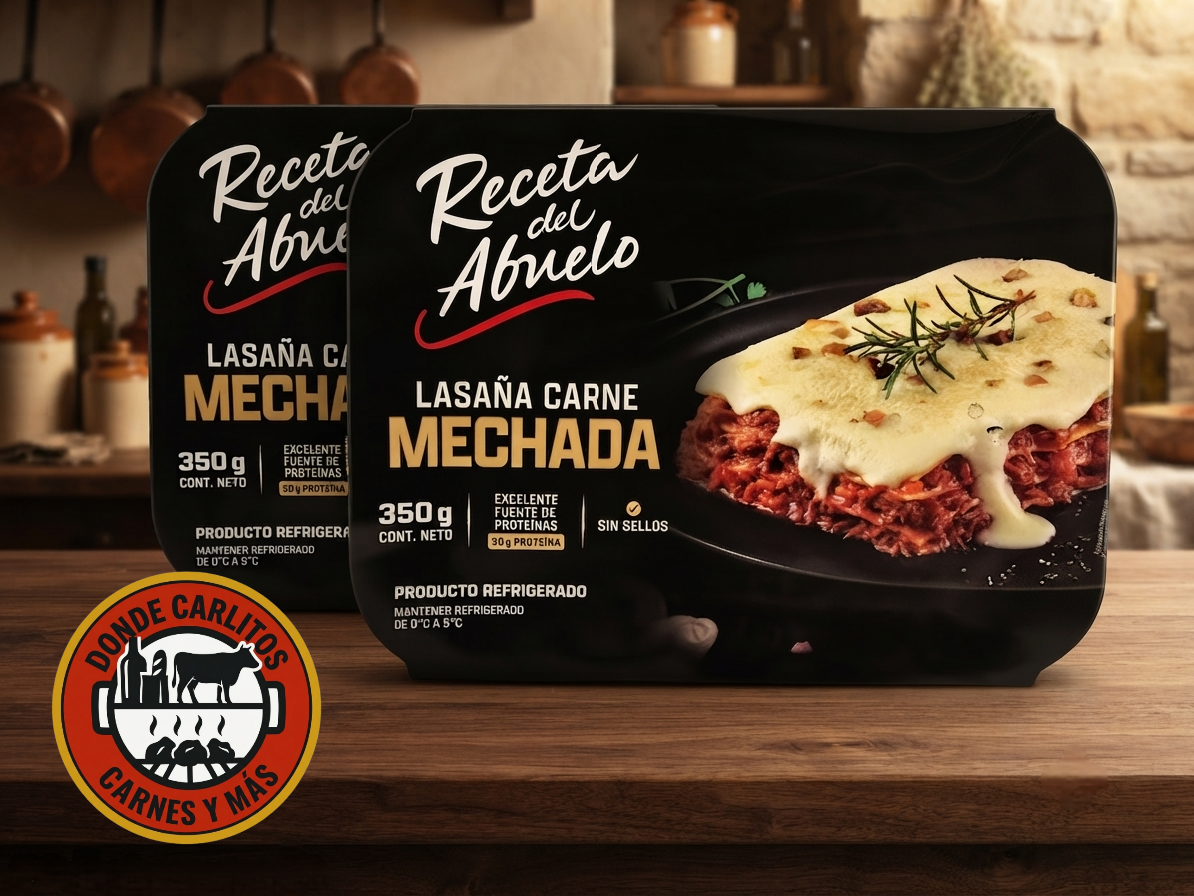 Lasaña Receta del Abuelo Carne Mechada 350g